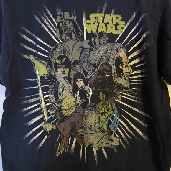 Vintage Star Wars Graphic Tee Fruit of the Loom Heavy Cotton Men’s Medium - Picture 2 of 7